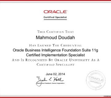 گواهینامه هوش تجاری